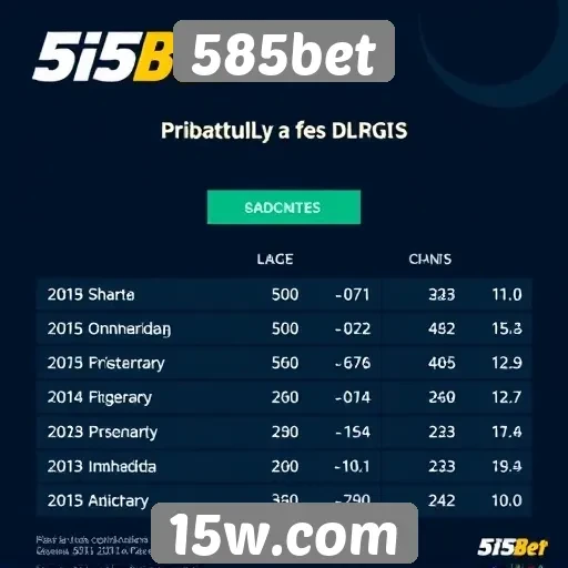 Compare as chances de ganho na 585bet
